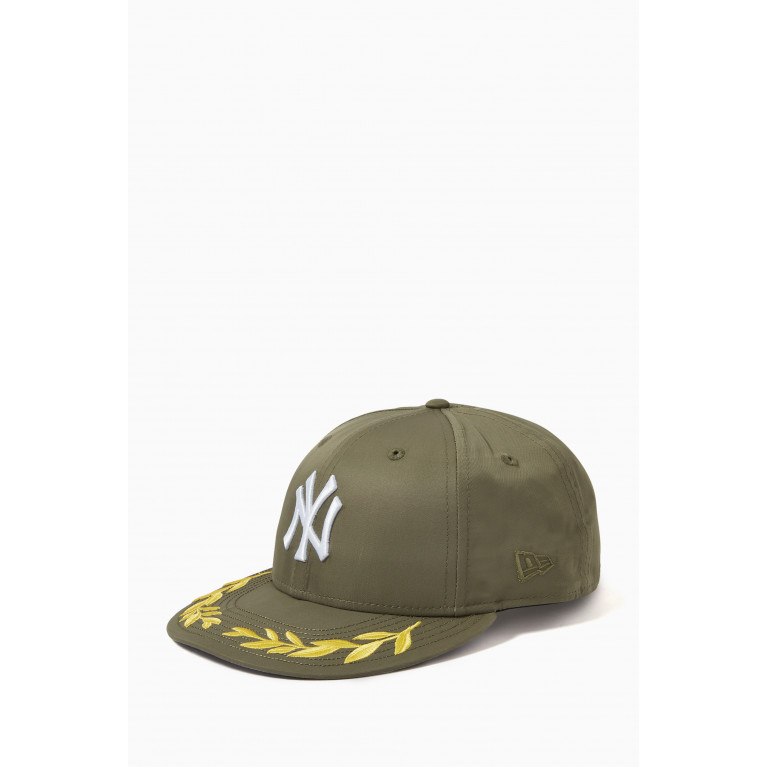 Kith - Yankees Laurel 59FIFTY Low Profile Hat Green