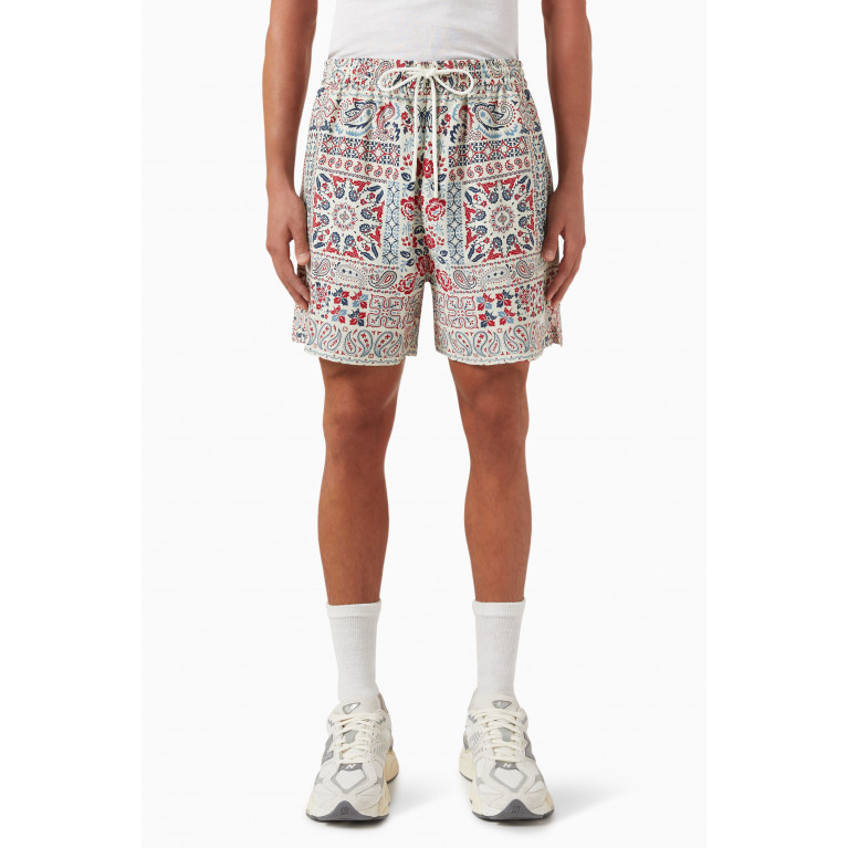 Kith - Hardaway Printed Shorts in Silk-blend