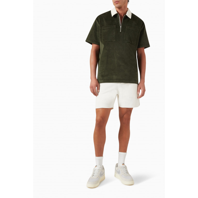 Kith - Clinton Zip Polo Shirt in Cotton-blend