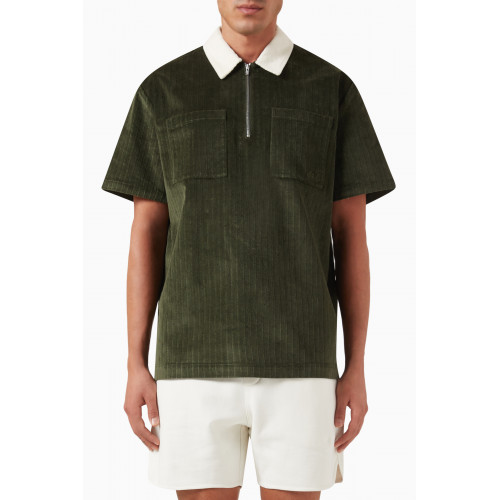 Kith - Clinton Zip Polo Shirt in Cotton-blend