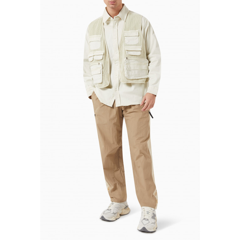 Kith - Whitney Track Pants in Winkle Cotton-nylon Blend Neutral