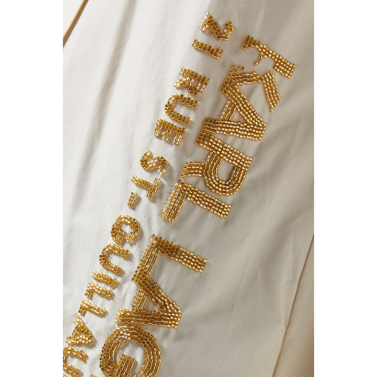 Karl Lagerfeld - Logo-embellished Shirt in Poplin