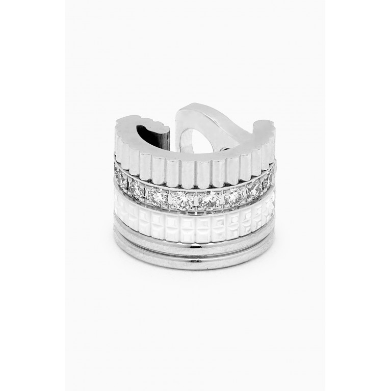 Boucheron - Quatre White Edition Diamond Clip Earring 18kt White Gold