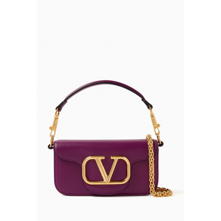 Valentino - Valentino Garavani Locò Small Shoulder Bag in Leather
