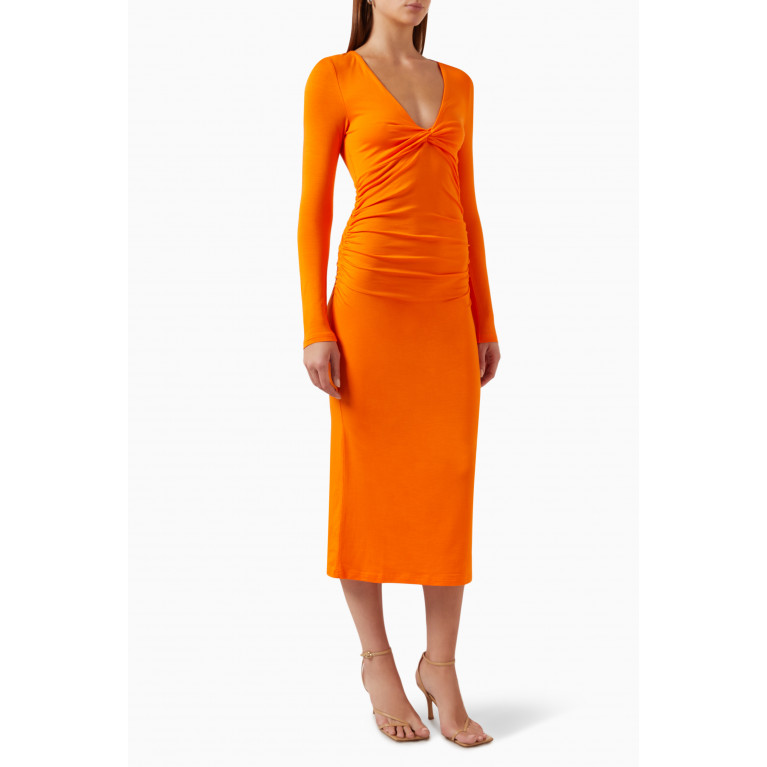 Ganni - Midi Dress in Light-stretch Jersey
