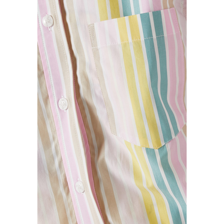 Ganni - Striped Shirt in Cotton