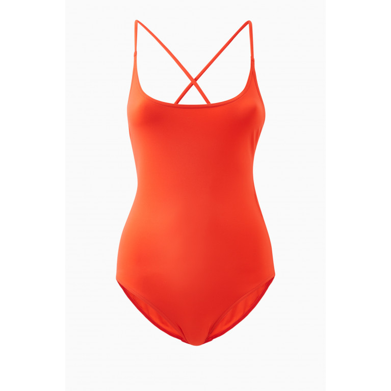 Loro Piana - Crossed Back One-piece Swimsuit in Micro-fibre Jersey