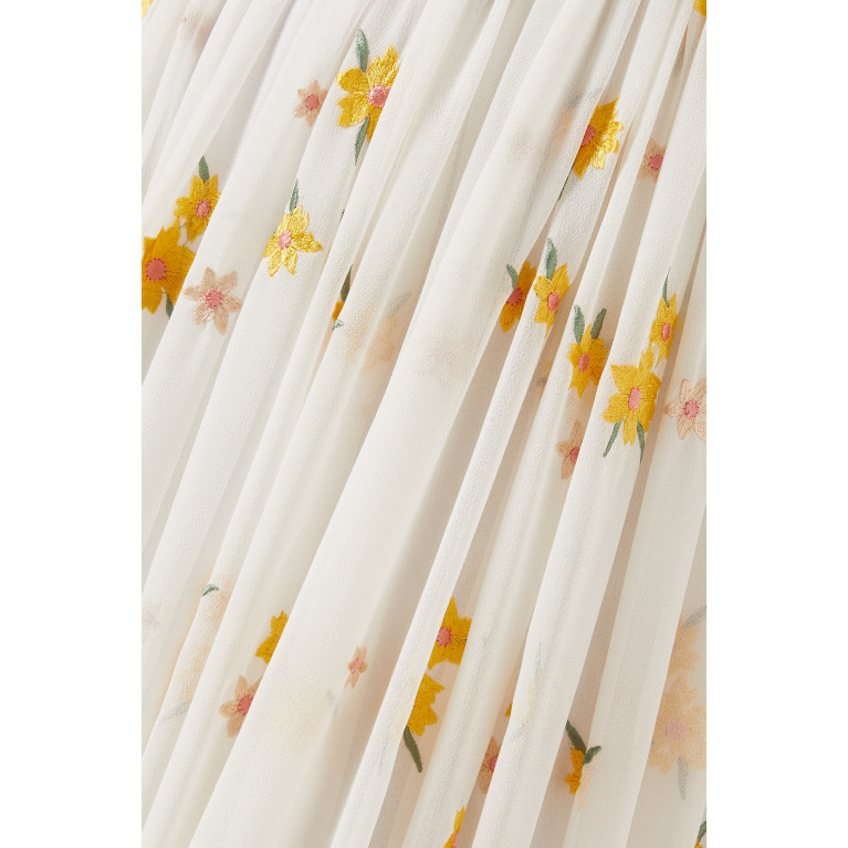 Frock&Frill - Floral-print Maxi Dress in Chiffon
