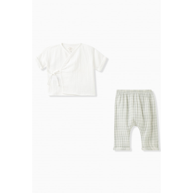 Teddy&Minou - Wrap T-shirt Set in Cotton