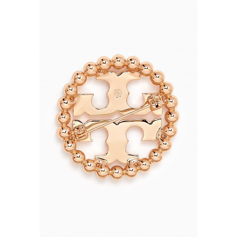 - Miller Pearl Brooch in Gold Plated Brass