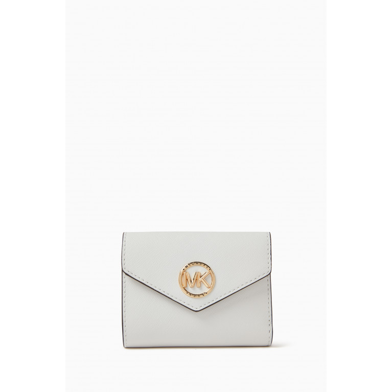 MICHAEL KORS - Greenwich Medium Tri-fold Envelope Wallet in Saffiano Leather