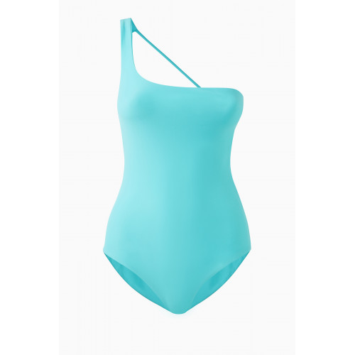 Jade Swim - Apex Asymmetrical One-piece Swimsuit