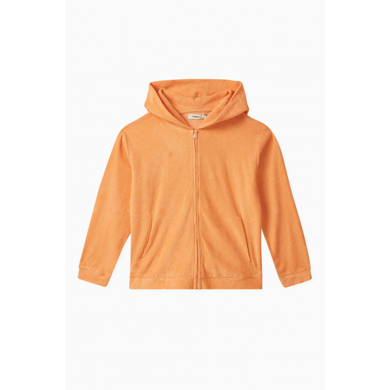 Pangaia - Towelling Hoodie in Organic-cotton Neutral