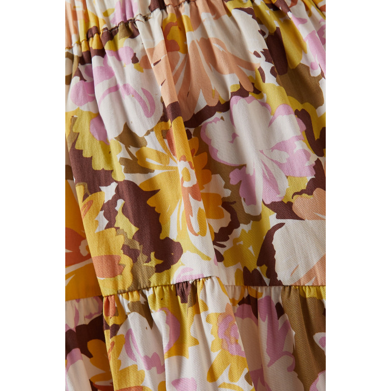 Minkpink - Zoey Midi Skirt in Cotton Poplin