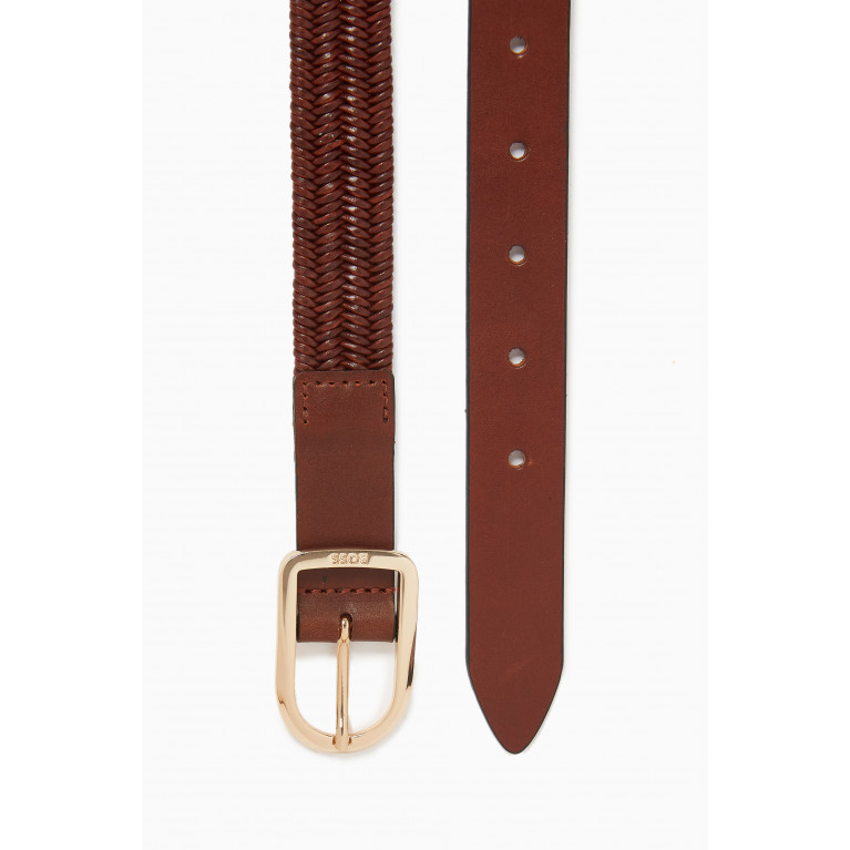 Boss - Colette Buckle Belt in Italian Leather