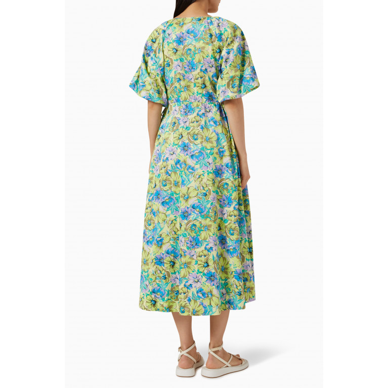 Y.A.S - Yaslomisa Floral iMidi Dress in Cotton