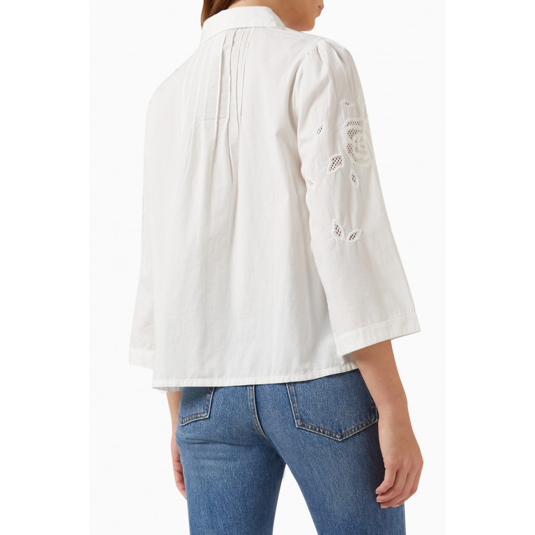 Y.A.S - Yaswina Embroidered Shirt in Cotton