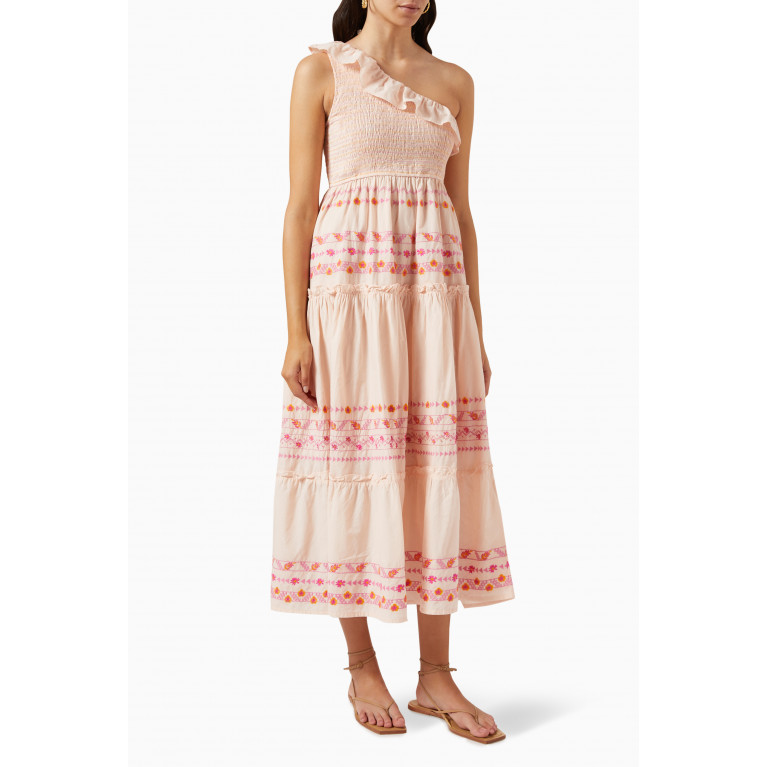 Y.A.S - Yasfinna Embroidered Dress in Cotton