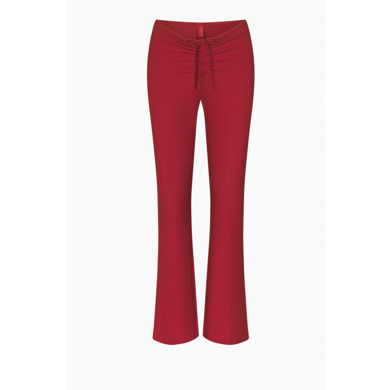 SKIMS - Soft Lounge Ruched Pants in Stretch-modal