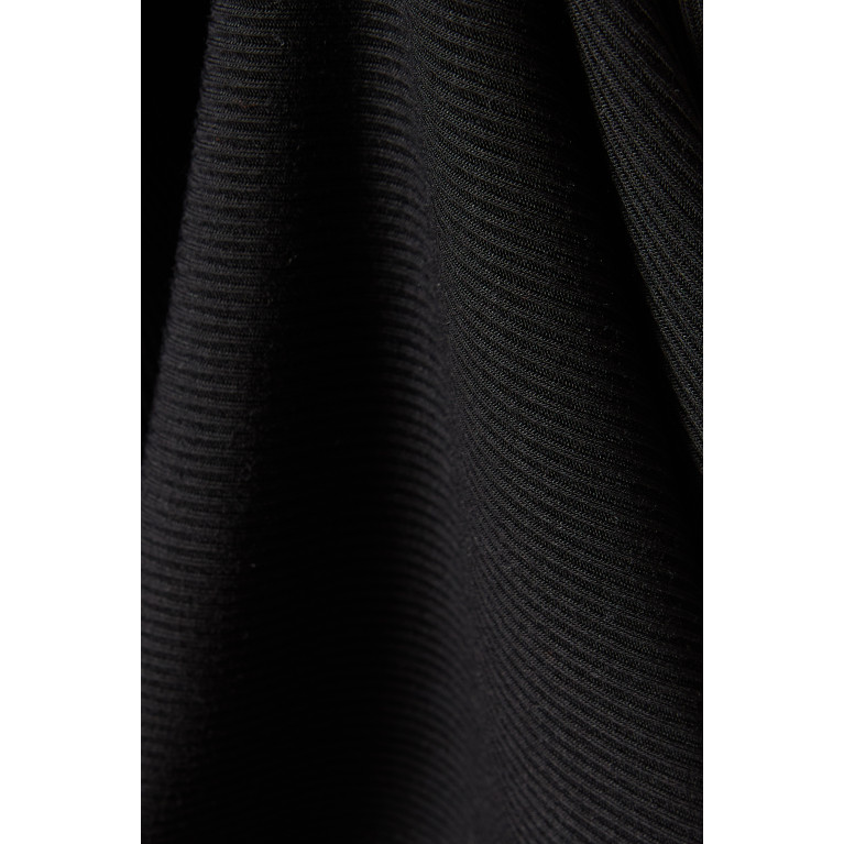 SKIMS - Soft Lounge Off-shoulder Maxi Dress in Stretch-modal Black