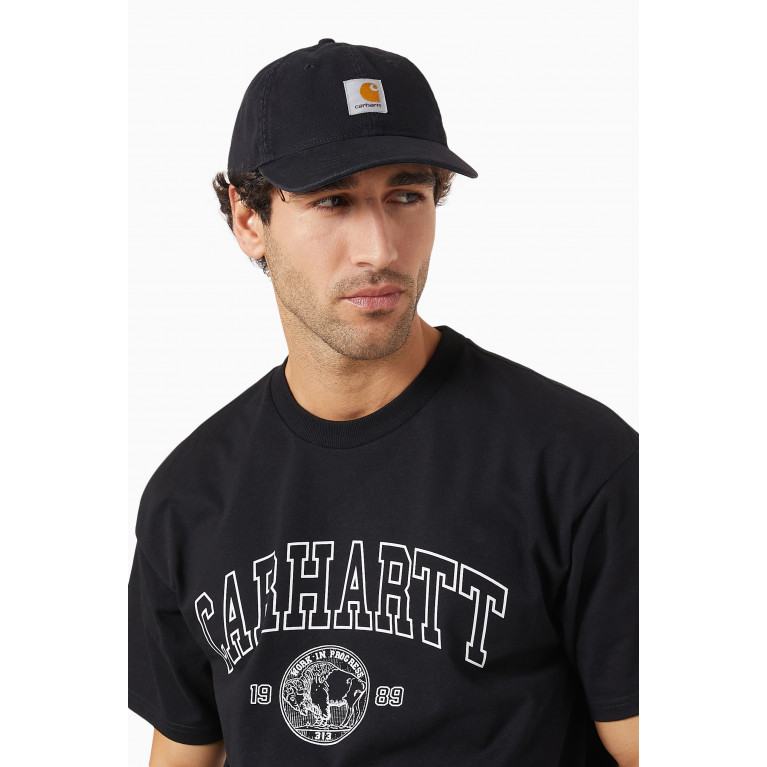 Carhartt WIP - Dunes Baseball Cap in Cotton Black