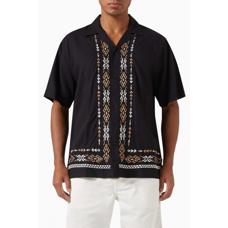 Carhartt WIP - Short Sleeved Coba Shirt in Viscose