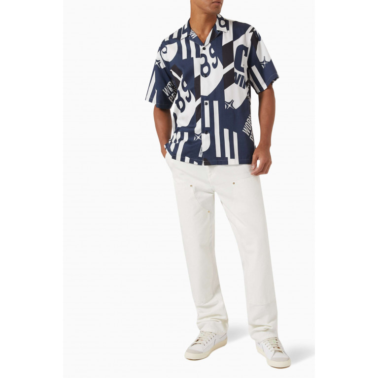 Carhartt WIP - Short Sleeved Marina Shirt in Cotton Blend