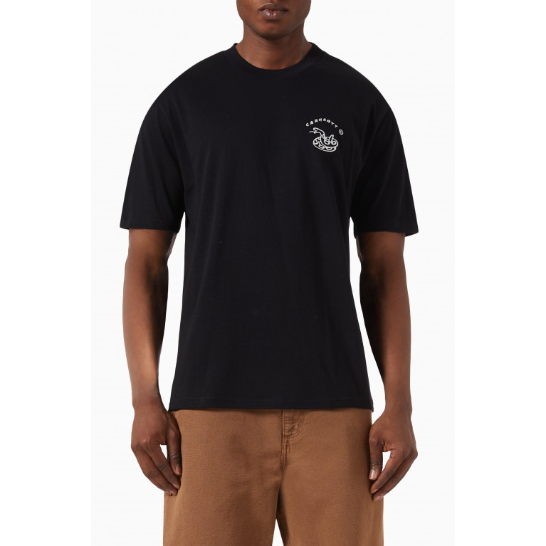Carhartt WIP - New Frontier T-shirt in Cotton Jersey Black