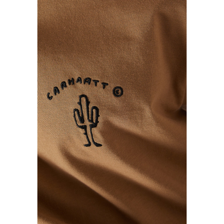 Carhartt WIP - New Frontier T-Shirt in Cotton Jersey Brown