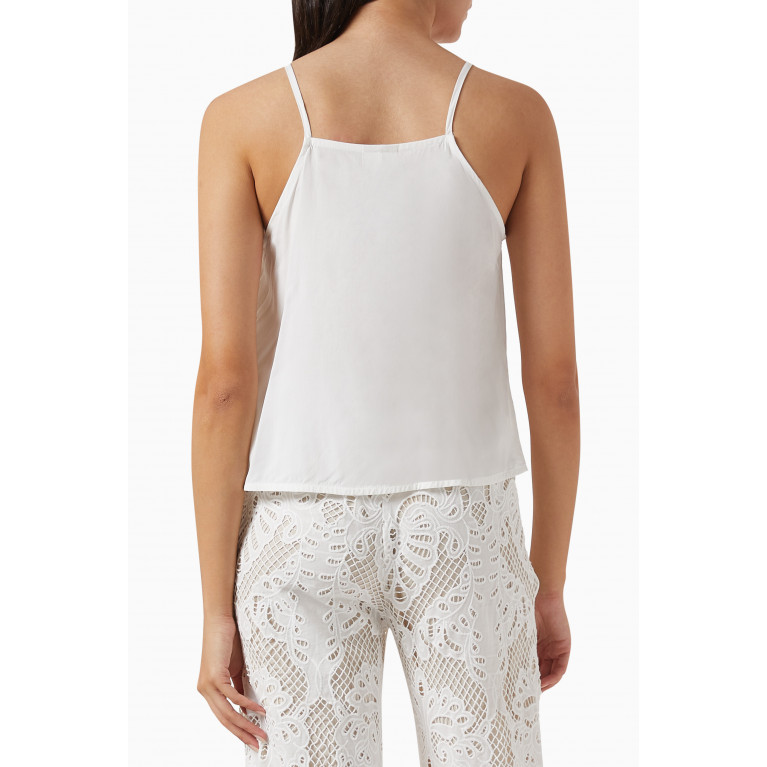 Especia - Bisila Broderie Anglaise Top in Cotton