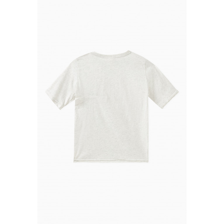 Tia Cibani - Tucked Up T-shirt in Cotton Grey