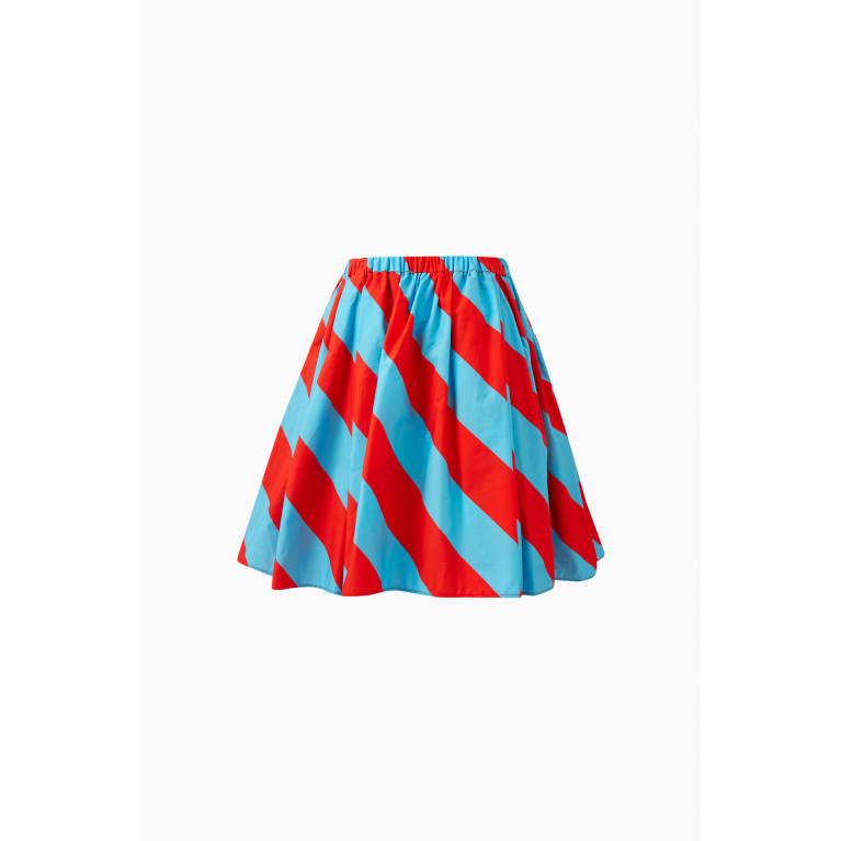 Tia Cibani - Unlined Jalisco Twirl Skirt in Cotton Multicolour