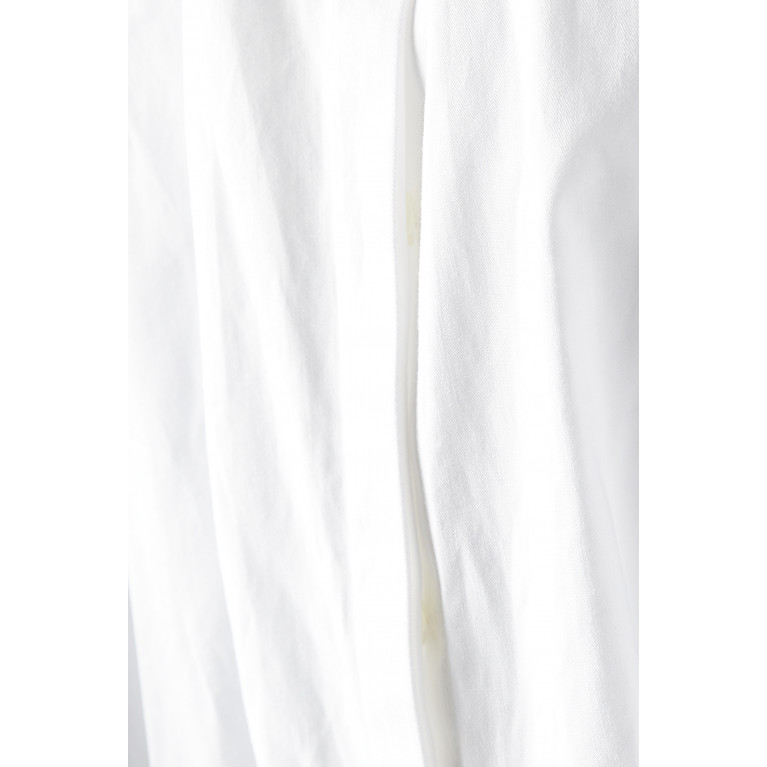Carolina Herrera - Belted Button-up Maxi Dress in Cotton