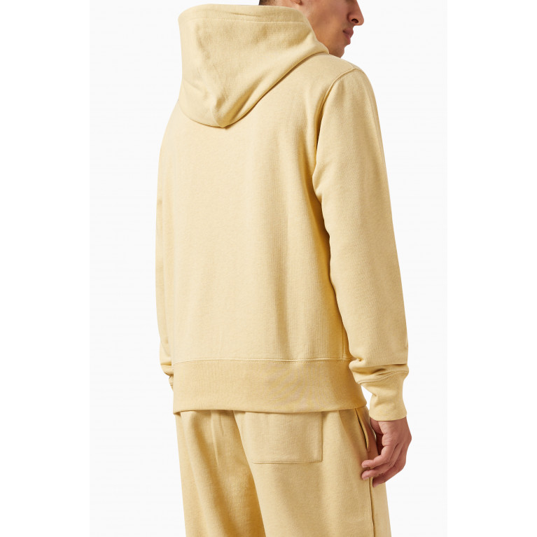 Acne Studios - Fairah Hooded Sweatshirt in Cotton Yellow