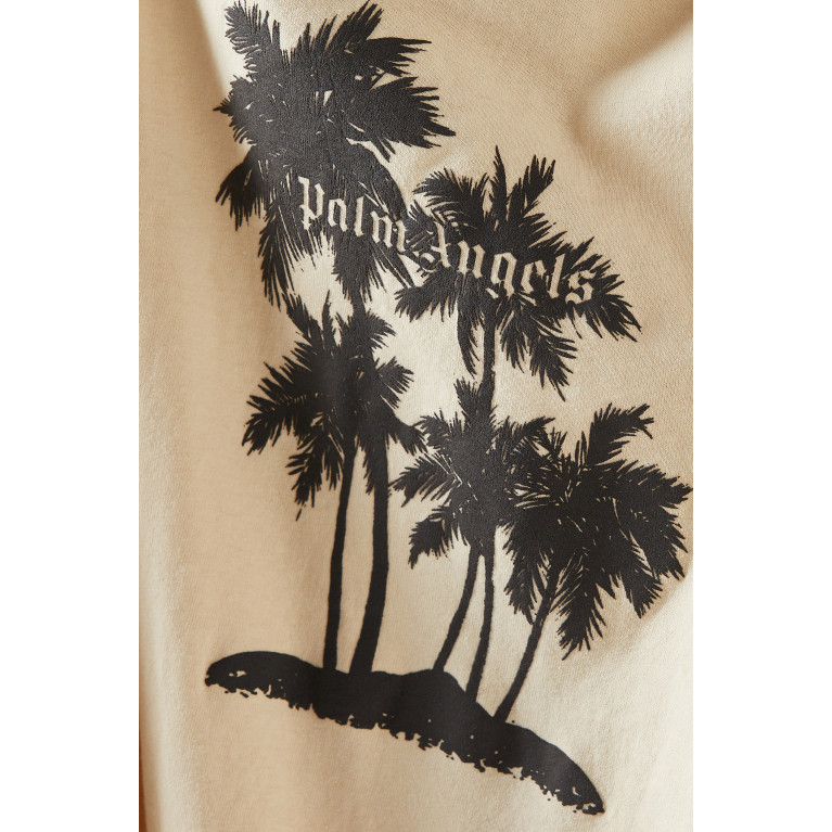 Palm Angels - Palms Fitted T-shirt in Jersey