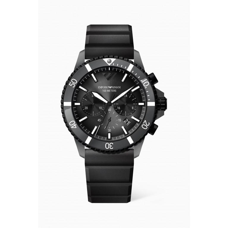 Emporio Armani - Diver Chrono Stainless Steel Watch, 43mm