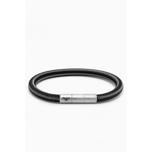 Emporio Armani - Basics Bracelet in Nylon & Stainless Steel