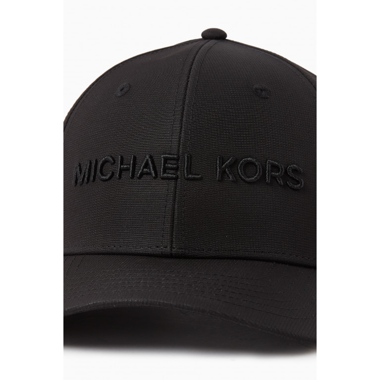 MICHAEL KORS - Embroidered Logo Baseball Hat in Nylon