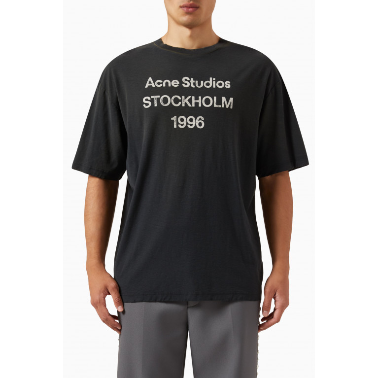 Acne Studios - Logo Stamp T-shirt in Organic Cotton Jersey