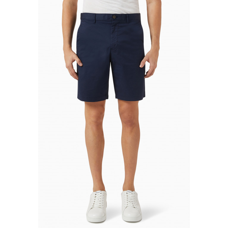 MICHAEL KORS - Washed Poplin Shorts in Cotton Stretch