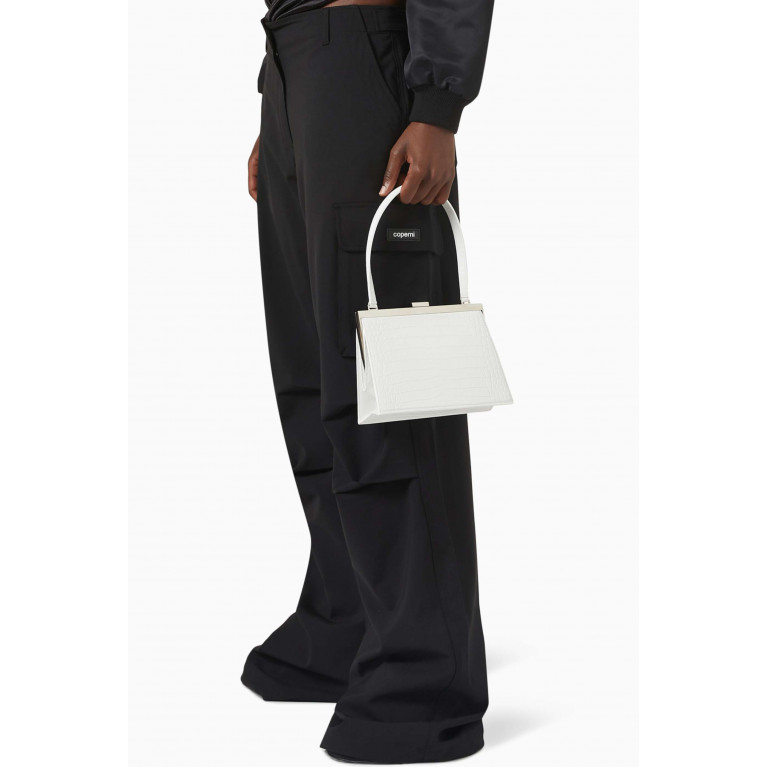 Coperni - Mini Lady Bag in Croc-embossed Leather