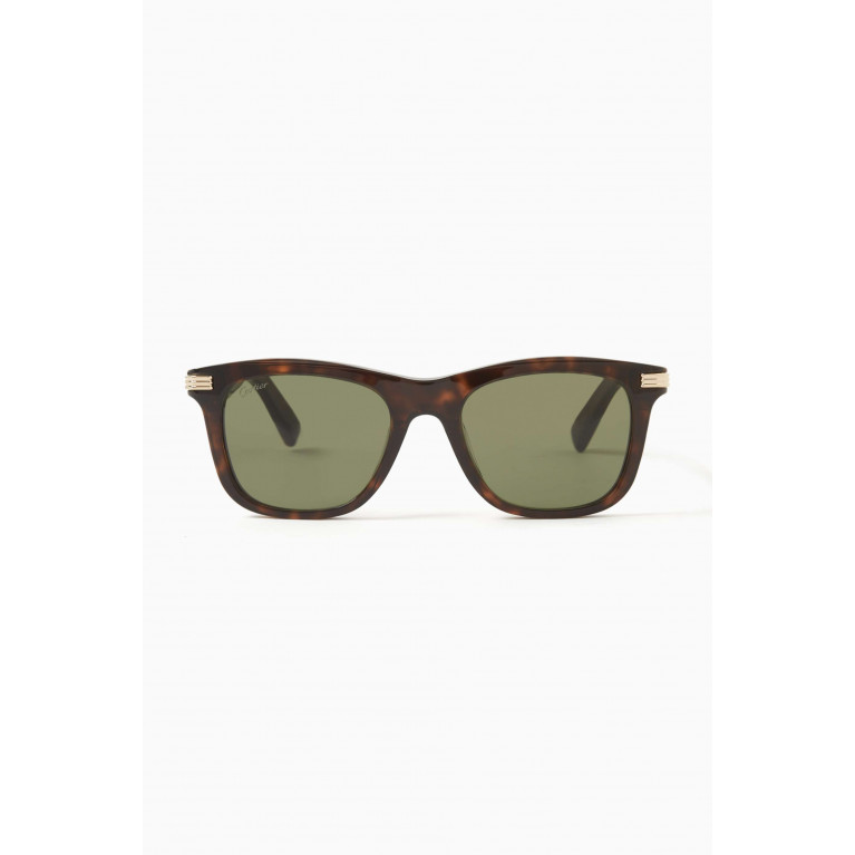Cartier - XL Square Sunglasses in Recycled Acetate