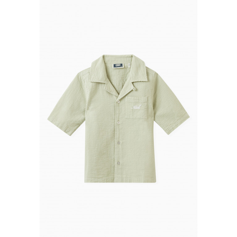 Kith - Textured Camp Shirt in Cotton