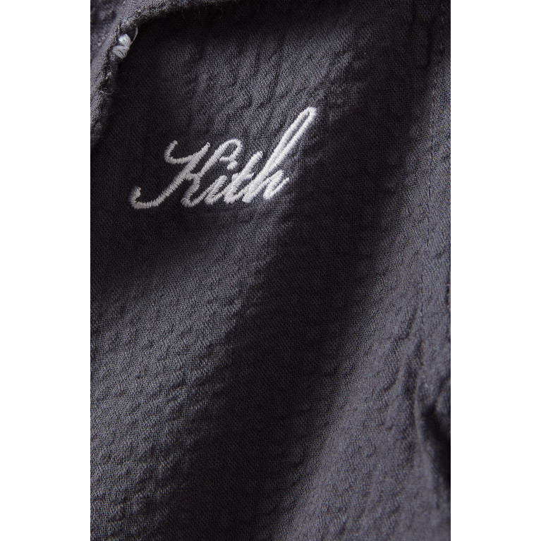Kith - Novelty Camp Shirt in Cotton Blue