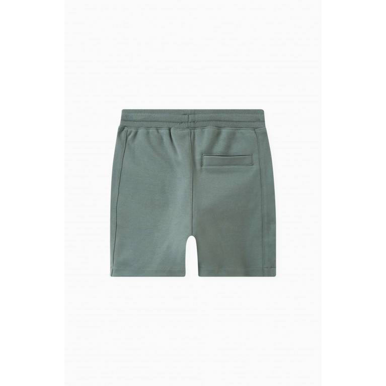 Kith - Graham Shorts in Cotton-interlock Fabric Green