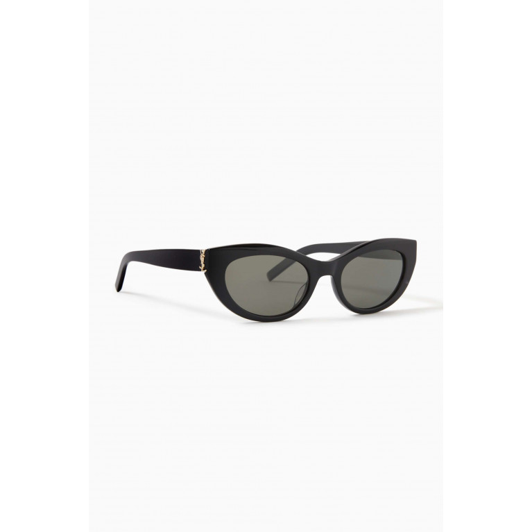 Saint Laurent - Cat-eye Sunglasses in Recycled Acetate