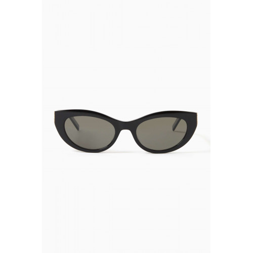 Saint Laurent - Cat-eye Sunglasses in Recycled Acetate