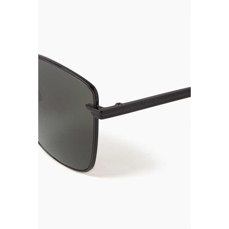 Bottega Veneta - Classic Square Sunglasses in Metal