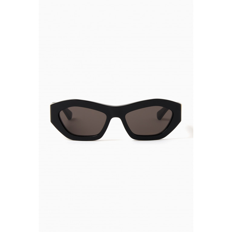 Bottega Veneta - Wing Triangle Sunglasses in Acetate
