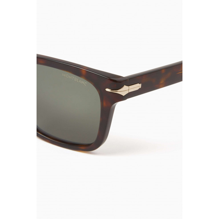 Montblanc - D-frame Sunglasses in Recycled Acetate
